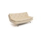 Atelier Del Sofa Rivo - Sofá-Cama de 3 Plazas Crema